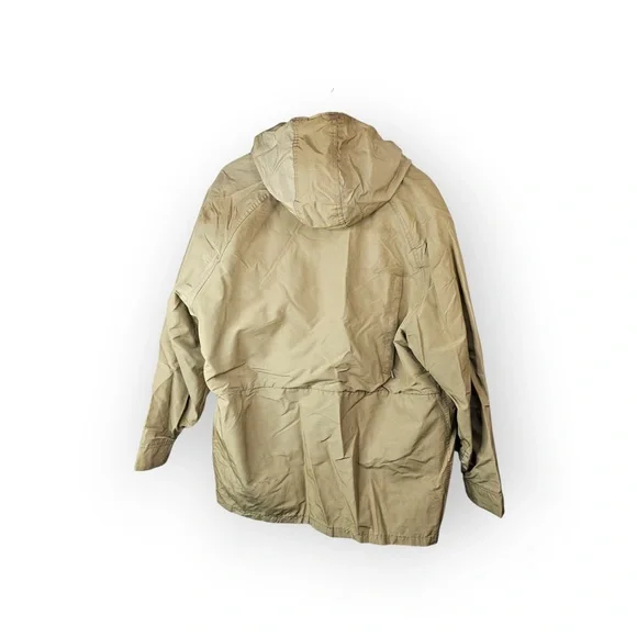 Vintage Woolrich Made in USA Tan Mountain Parka Wool Lined XL